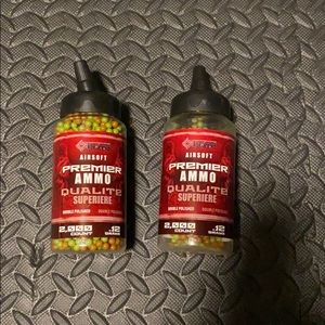 New and half full bottle of BB bullets